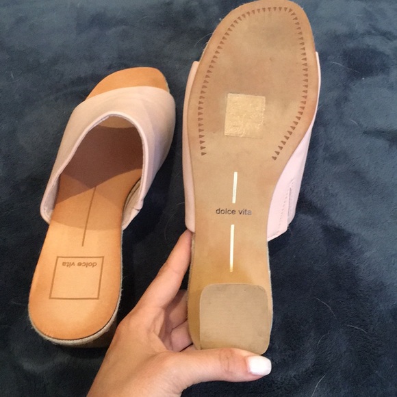 Dolce Vita heeled sandals, size 7, blush - Picture 5 of 5